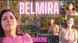 GORGEOUS LADIES OF SNEEZE INTRODUCING BELMIRA WITH SEXY BRAZILIAN SNEEZES! wmv VERSION