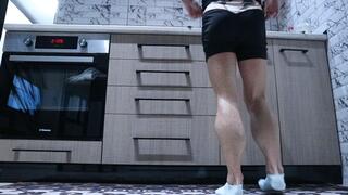 Iron Ivy, the white ankle sox, the kitchen