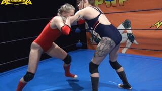 Anasthesia vs Stiletta - Female Pro Wrestling Fight - RM227 - FullHD