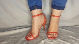 Red Heels And Jeans