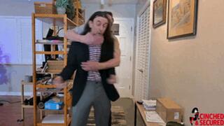 Minx and Johnny - Husband Bound and Gagged and Spanked With Wife (WMV Format)