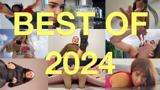 BEST OF 2024 4k - stomping, sitting, swallowing, squishing