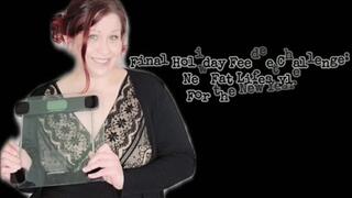 Final Holiday Feedee Challenge: New Fat Lifestyle for the New Year (ID # 786 HD 1080rez)