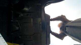 POV Locked in Car Trunk