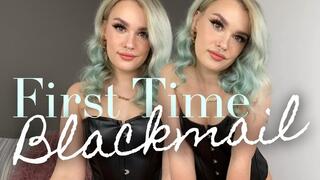 FIRST TIME BLACKMAIL-FANTASY - Leather Femdom JOI