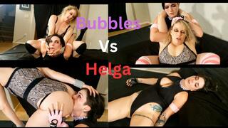 Irene Silver (Bubbles) Vs Paula Diamonds (Helga)