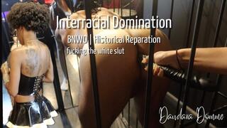 Dandara Domme: Historical reparation by subjecting a white slut to be used by two women at the behest of a black Queen! (EN-4K)