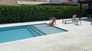 Lily Phillips Fucked Poolside By Jmac