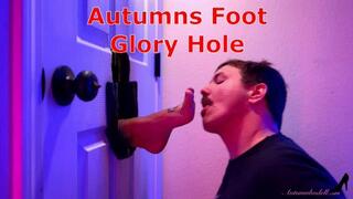 Autumn Bodell's Foot Glory Hole - Foot Domination Through Glory With High Heels, Foot Worship, Foot Gagging, Toe Sucking, And Sole Licking