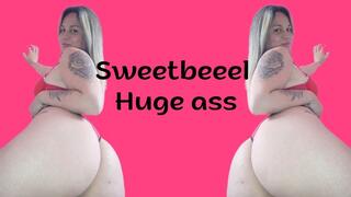 Spreading my huge ass