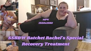 SSBBW Ratchet Rachel's Special Recovery Treatment with a BJ and Cowgirl Rides MP4 1920x1080