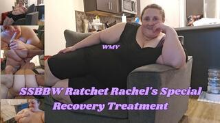 SSBBW Ratchet Rachel's Special Recovery Treatment with a BJ and Cowgirl Rides WMV