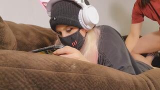 Free Use Slut Vaela Vixen Gets Her Ass Fucked While Playing Video Games