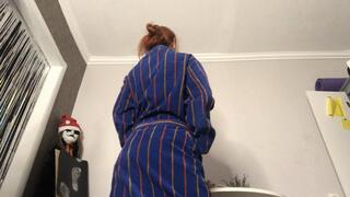 Robe, panty and pad!