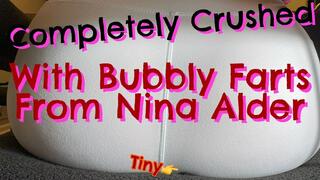 Unaware Crushed Under Bubbly Farts -Nina Alder