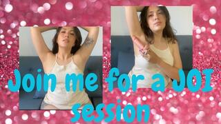 JOI session with my softs underarms