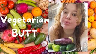 Playing with vegetables in My holes