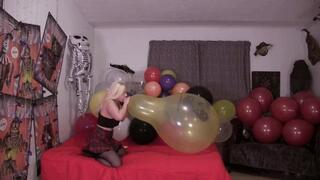 Galas Yellow Miss Snapback Printed Balloon Inflate - HD 1080p mp4