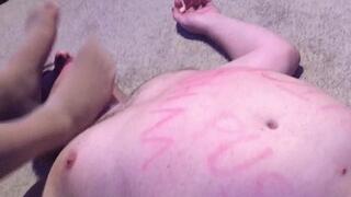 slave training - Goddess MXDominon has fun with slave at her Feet, Mind fuck, goddess worship, foot worship 1080