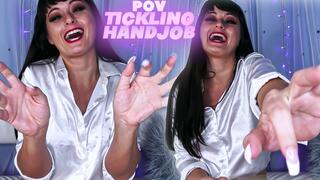 POV tickling HJ with LilMizzUnique (HD WMV)