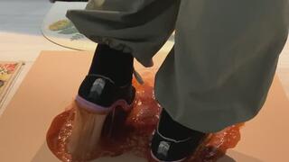 Femboy stuck in the kitchen part 1