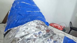 BLONDE MILF PAWG MUMMIFYING HER SLAVE AND FARTING A LOT IN HIS FACE PART 1 BY BIA MELLO AND DANIEL SANTIAGO CAM BY ALINE FULL HD