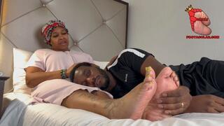 Step Aunty Kee Will Make You Feel Better -Footjob
