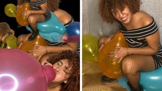 Many balloons and just for me