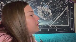 SMOKING YULIANA SIDE PROFILE