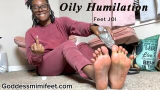 Oily Humiliation Feet JOI