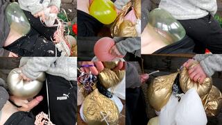 New Year Helium Balloons rescue sex