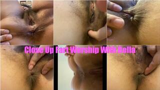 Close Up Fart Worship With Bella
