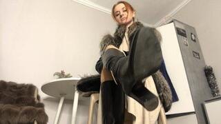 Boots, feet domination!