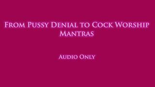 From Pussy Denial to Cock Worship Mantras - Audio Only MP4