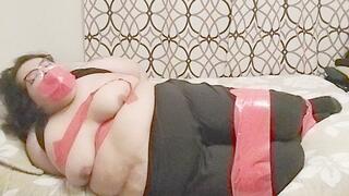 Gagged Girl Calls for Help