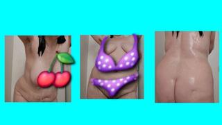 DIY HAIR GROWTH IN THE SHOWER SO HAIRY AND NATURAL W PEEING