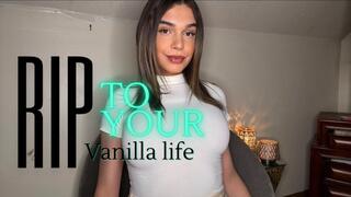 grief counseling- rip to your vanilla life