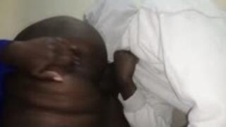 I SPREAD MY ASS, HE EATS MY ASS SO LONG AND SLIDES HIS TONGUE IN MY BOOTY HOLE THEN FUCKS ME HARD FROM BEHIND