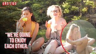 Ersties: Lesbian Couple Have a Sexy Date Outdoors