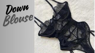 Down blouse