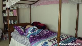 Taylor: Tenant Caught Masturbating, Put in Thick Diapers