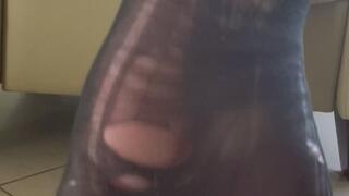 Rough night for my pantyhose