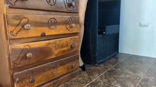 Katherine Heel popping Queen in Black Stilettos