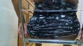 food and object crush - Goddess MXDominion Bubble Butt to Destroys Pancakes, femdom, crush, mind fuck 1080 smaller