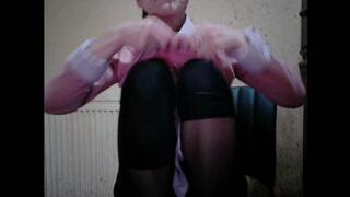 foot fetish and pantyhose 66k