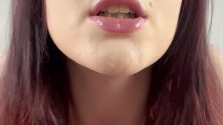 Watch your wife get fucked close up of my face with dirty talk