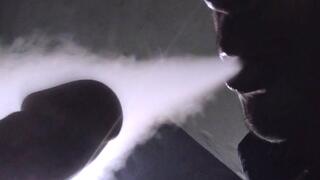 Eve 120s smoking blowjob dildo