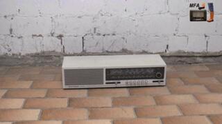 Transistor Radio under my strong Wellies