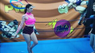 40 y o beautiful fem wrestler vs 20 y o guy
