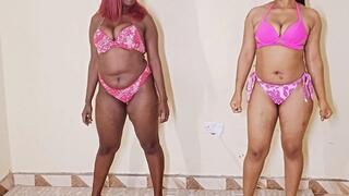 African Women Front Room Wrestling tournament Match 1